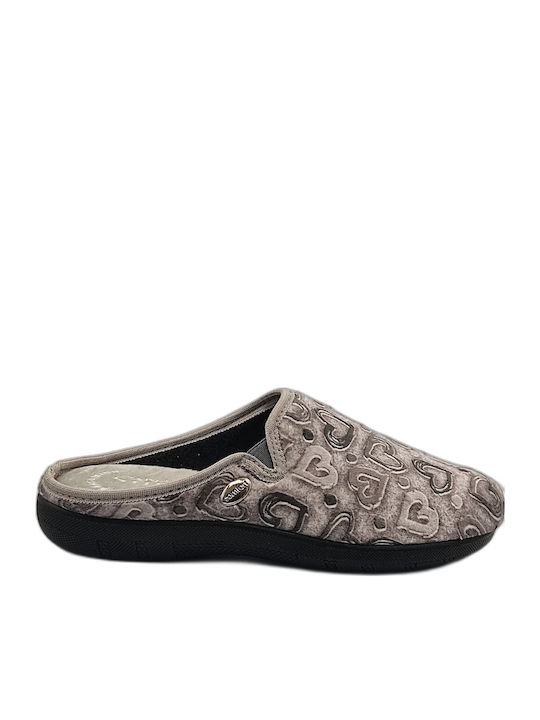Sanaflex 1225 Jenny Anatomic Women's Winter Slippers Grigio