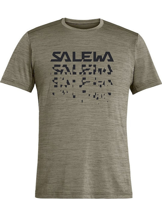 Salewa Puez Hybrid 2 Dry M S S Kurzarm T-Shirt Bungee Cord Melange Salewa Puez Hybrid 2 Dry M S S Kurzarm T-Shirt Bungee Cord Melange