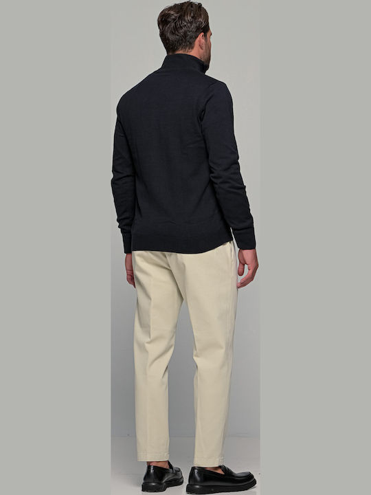 Gnious Cotton Knit Zipper – 3001879098 Black