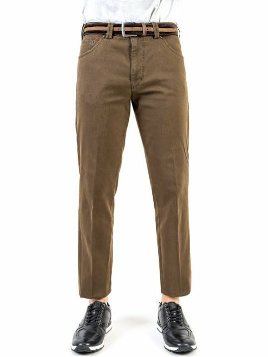 Meyer Trousers Belt Series Dublin 2 2 3508 37 Brown