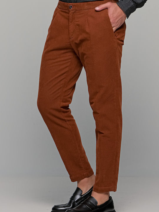 At.p.co Βαμβακερό Ανδρικό Παντελόνι Jogger A251berlino563260 Κεραμιδί
