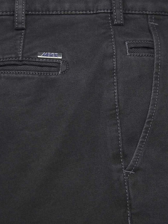 Pantaloni Chino Gri Meyer 2-5548 08