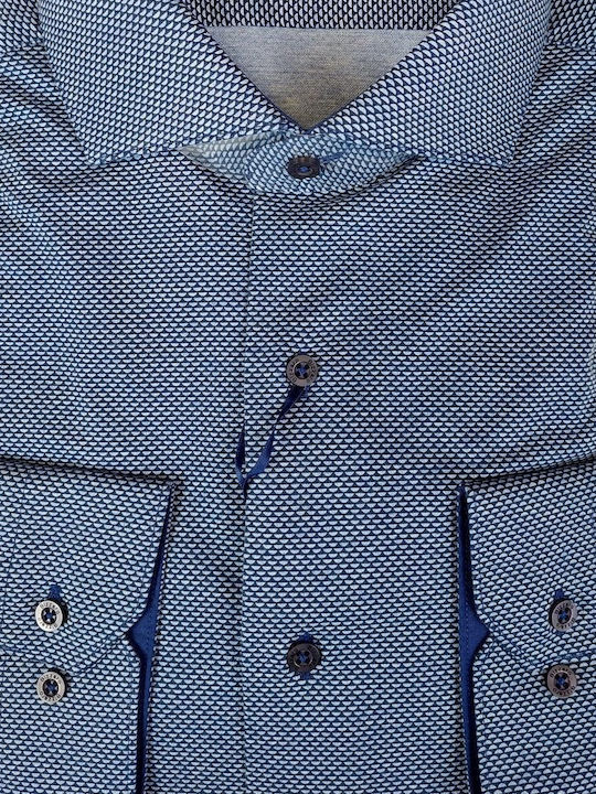 Langärmeliges Hemd Blau Raph Pryn Bizzaro Bz2128272/sl 1