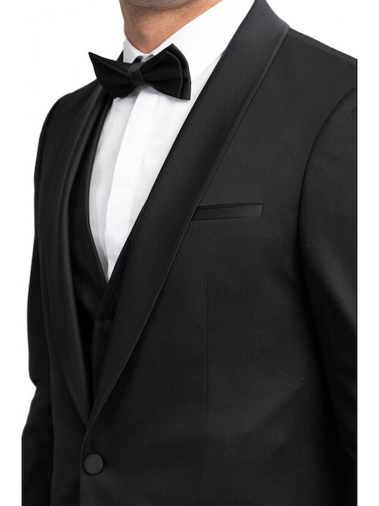 Antonio Mirro Yg26-0327 Schwarzes Herrenanzugsjacke