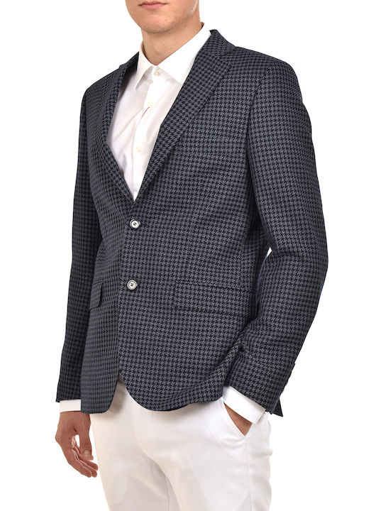 Bizzaro Blazer Pied De Poule 775/2-Dk Blue White Blue/White 4124.414-20