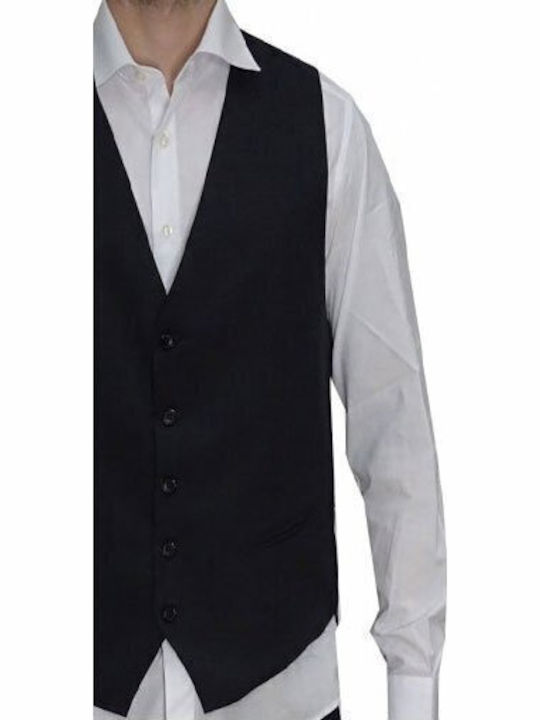 Luciano Faketti Weste Luciano Faketti Suet In Fashion Schwarz