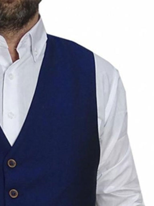 Luciano Faketti Vest Luciano Faketti In Fashion Blue