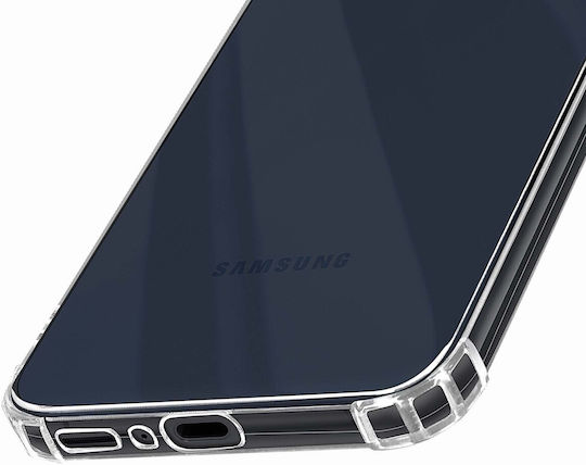 Калъф Akashi Samsung Galaxy A16 Силиконов Антишок Подсилен Прозрачен За Монети