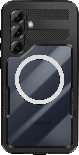 Redpepper Integral Case Samsung Galaxy S25 Waterproof Magsafe Transparent