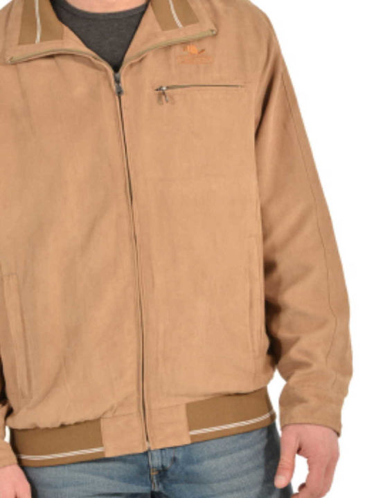 Men’s Jacket Alcantara Castor 1674 Beige
