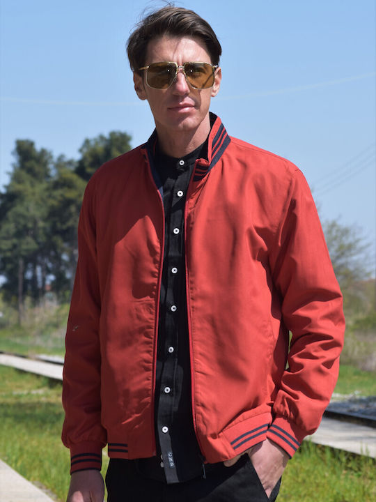 Men’s Jacket Greek Brand Reversible Blue-Red Code dem89