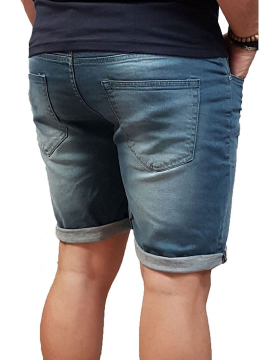 Marcus 19-200188 Lesli Shorts 2144 Slim Fit Blue Denim Βερμούδα Jean Blue