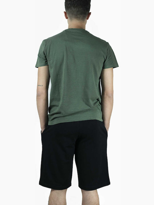 Pantaloni Scurți Bărbați Makó Lungi Regular Fit Simplu Negru 3XL Până La 6XL Holy Stuff