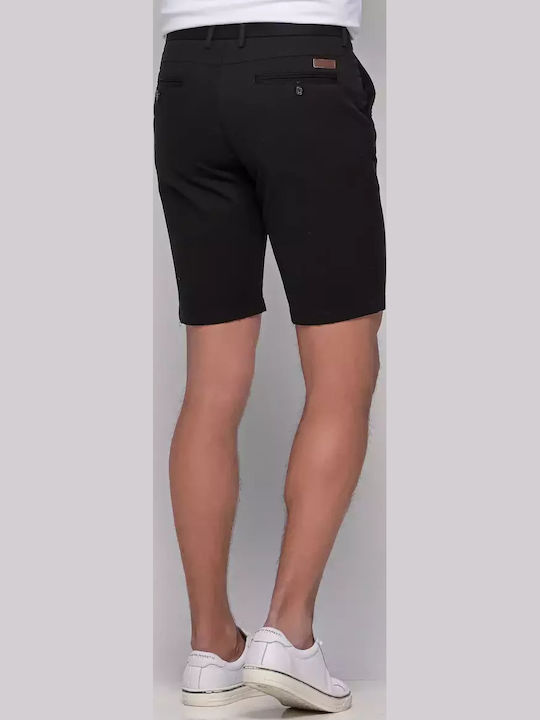 Beneto Maretti Ανδρική Μαύρη Βερμούδα Kr-k-1376-black