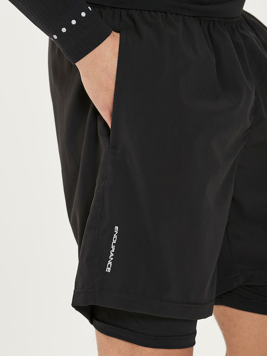 Endurance Σορτς Vanclause M 2-in-1 Shorts 1001 Black