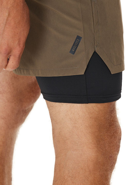 Endurance Σορτς Jaivil M 2-in-1 Cool-tech Shorts 1134 Canteen