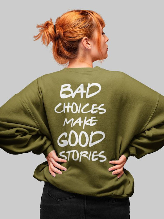 Bad Choices W Мъжки суитшърти Черно