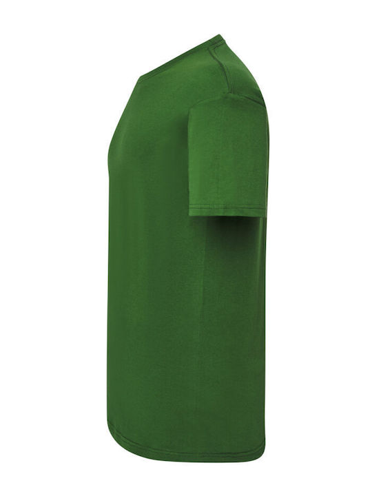 Jhk T-shirt Men's 100% Cotton Cypress Green Tsra150