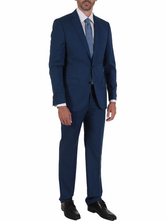 Tom Frank Costum Microdesen Sl-302/111 Albastru