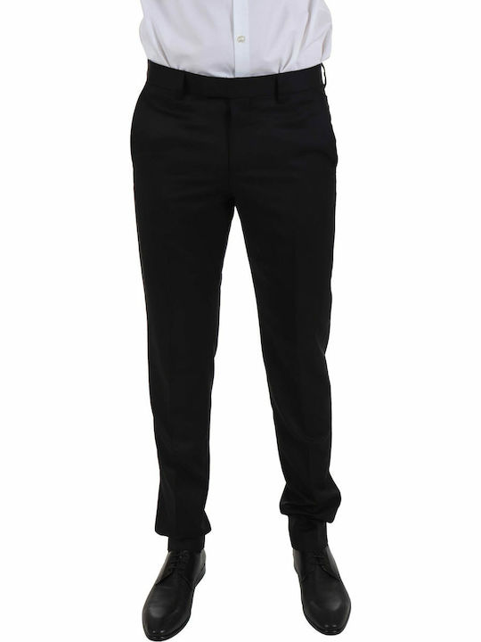 Tom Frank Κοστουμι Sl302/t-111 Super 110s Vitale Barberis Canonico Μαυρο