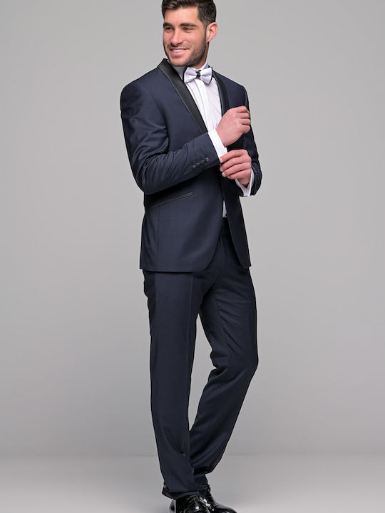 Digel Anzug Tuxedo 118092920 Dunkelblau-Schwarz