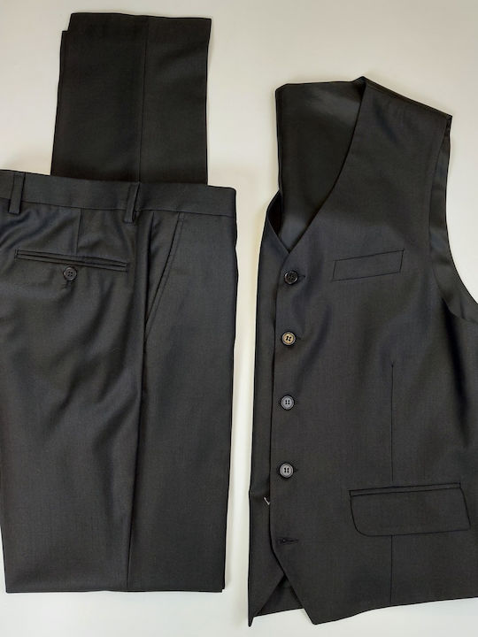 Costum Set Vestă Negru Dino Libero Alco 4771-169 3156