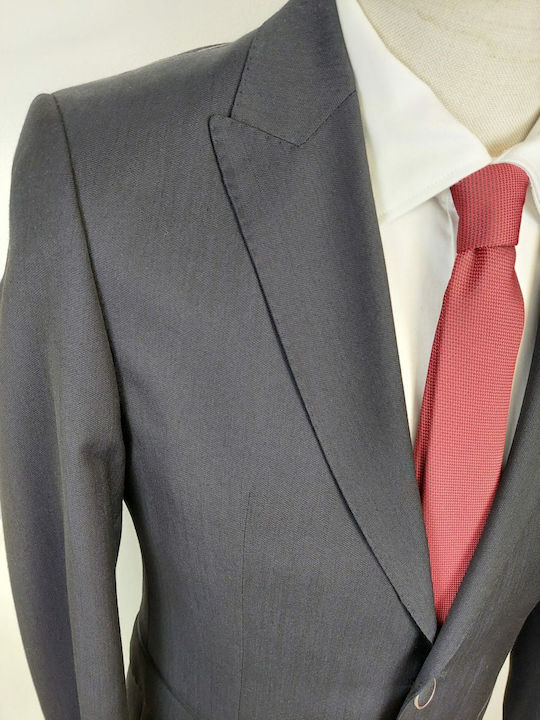 Suit Black Dino Libero Wool-blend Ceremonia 2857-153 0012