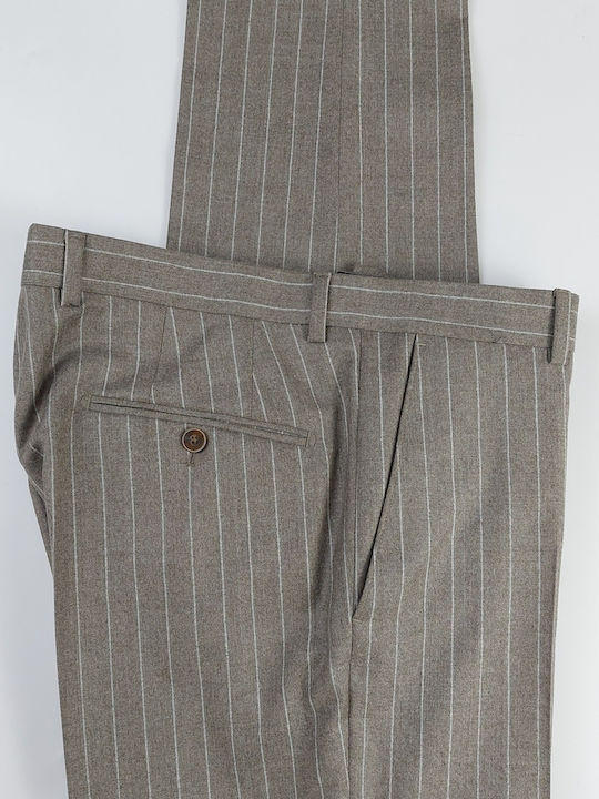 Costum Țesătură În Dungi Bej Tom Frank Cf-italy/bl 111 199983 13