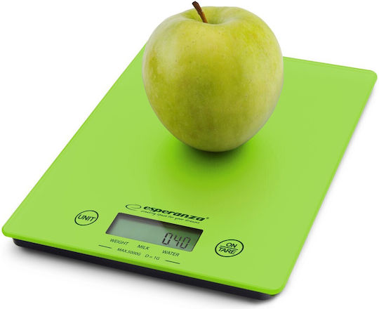 Esperanza Lemon Digital Kitchen Scale up to 5kg Green Yellow