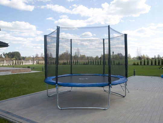 Trampolină pentru copii cu Net & Scară