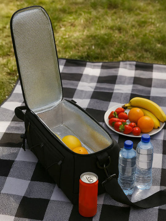 Trizand Gepäckträgertasche Schwarz