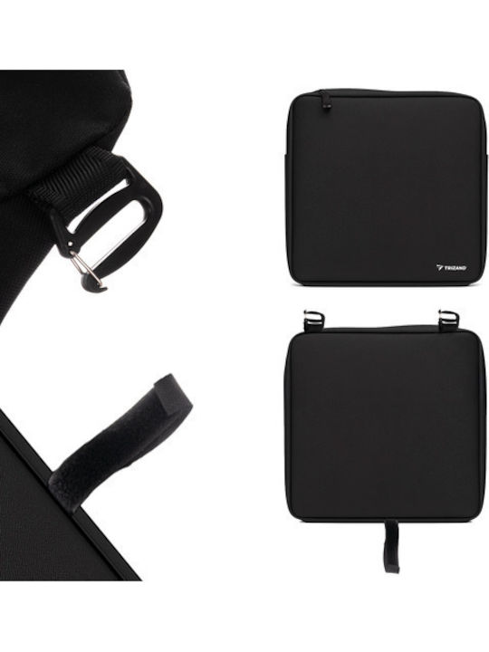 Trizand Gepäckträgertasche Schwarz