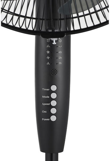 Morris Pedestal Fan 50W 40cm Diameter with Remote Control White
