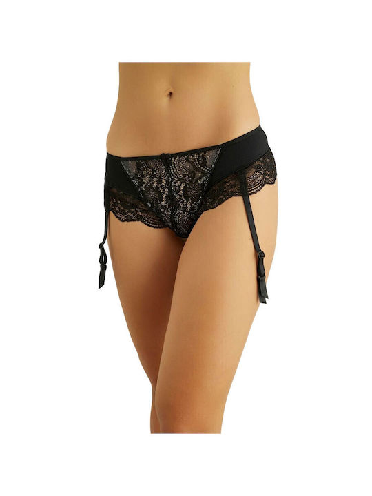 Women's String Pantyhose W22 Norddiva Lina Black