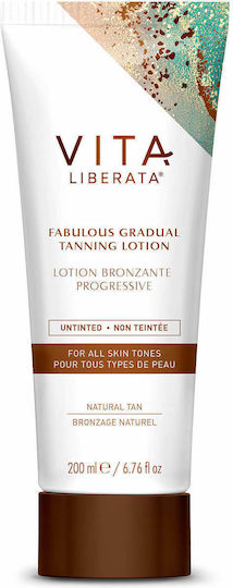 Vita Liberata Untinted Fabulous Gradual Selbstbräuner Lotion Körper 200ml