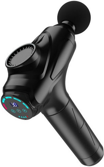 Relax Feet Massage Gun Idealstore Touch Screen 6 Hours Battery Life 10 Replaceable Heads Up To 30 Levels Massage Intensity Ergonomic Design Helps Relax Muscles Includes Carrying Bag
