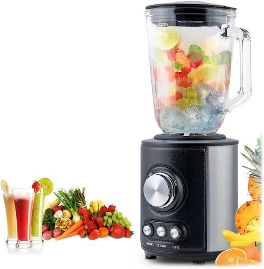 Blender Cu Cană De Sticlă 1,5 L 800W Gri