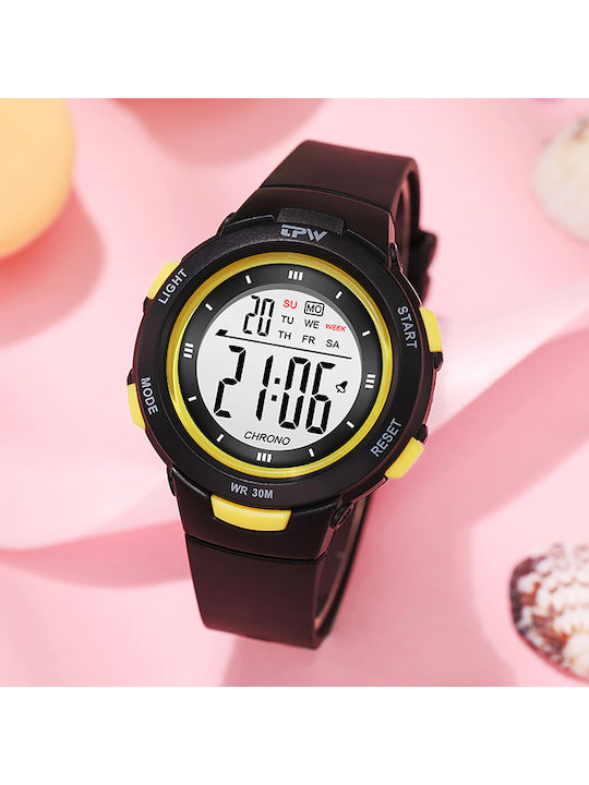 Techkidz Waterproof Children's Watch Digital Display Model Exia Black