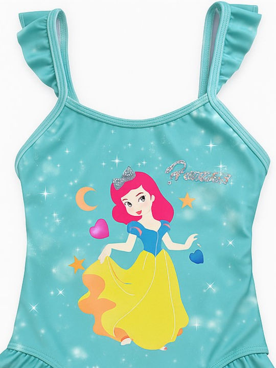 Disney Hello Have Fun Παιδικό Μαγιό Ολόσωμο Mint