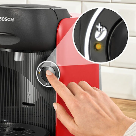 Bosch Finesse Kapsel-Kaffeemaschine Tassimo Rot