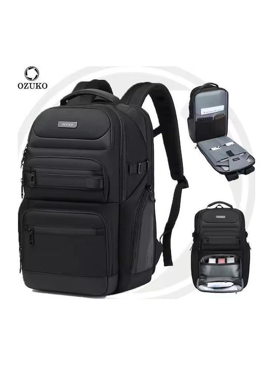 Ozuko Τσάντα Πλάτης 17.3" Μαύρη 9772L