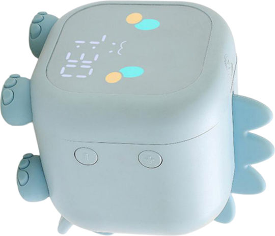 Techkidz Ceas Deșteptător cu Iluminare de Fundal Animată Model My Little Dino Albastru
