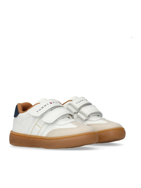 Tommy Hilfiger Παιδικά Sneakers Μπεζ