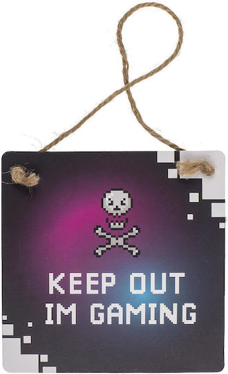 Out of the Blue Διακοσμητική Πινακίδα Gaming Χειροποίητη Διάφορα Σχέδια από Χαρτί 14x0.5x14cm (Διάφορα Σχέδια)