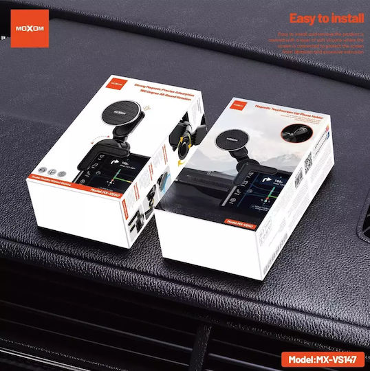 Moxom MX-VS147 Car Mobile Mount with Magnet Black