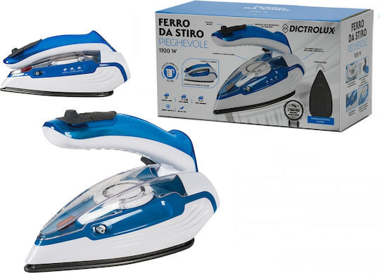 DictroLux 790304 Steam Travel Iron 1100W