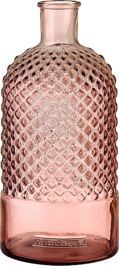 Vidrios San Miguel Glass Pink Vase