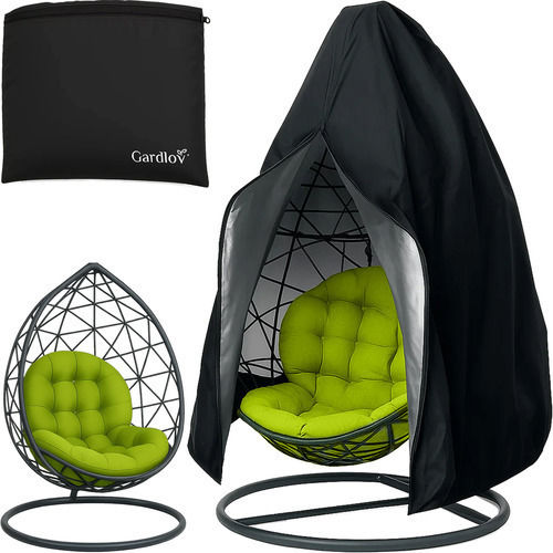 Gardlov Waterproof Garden Swing Cover Black