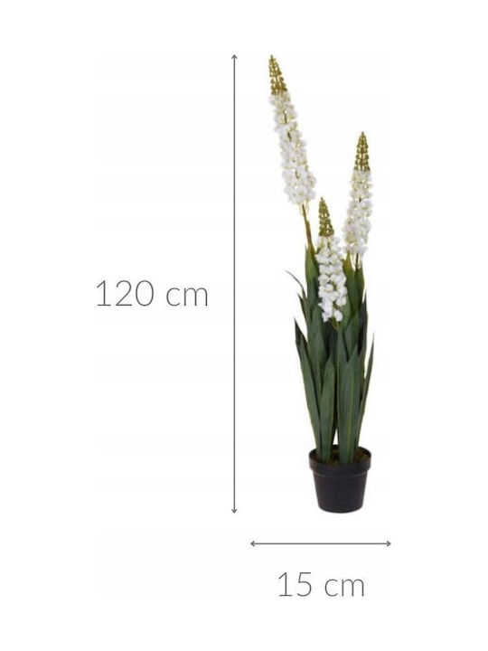 Home Styling Collection Τεχνητό Λούπινο Γλάστρα 120 Cm