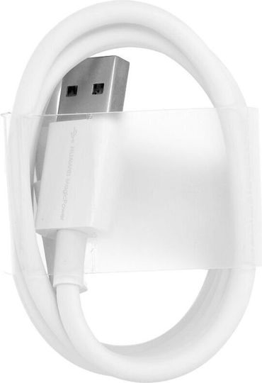 Huawei USB 2.0 Cable USB-C male - USB-A Λευκό 1m LX1218 Bulk